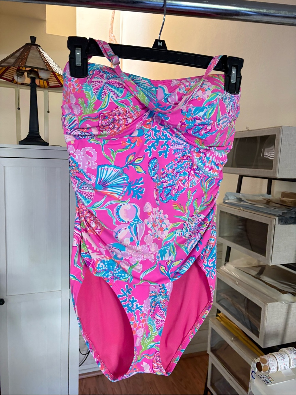 Lilly Pulitzer Flamenco One-Piece Swimsuit Women’s Size 10 - EUC
